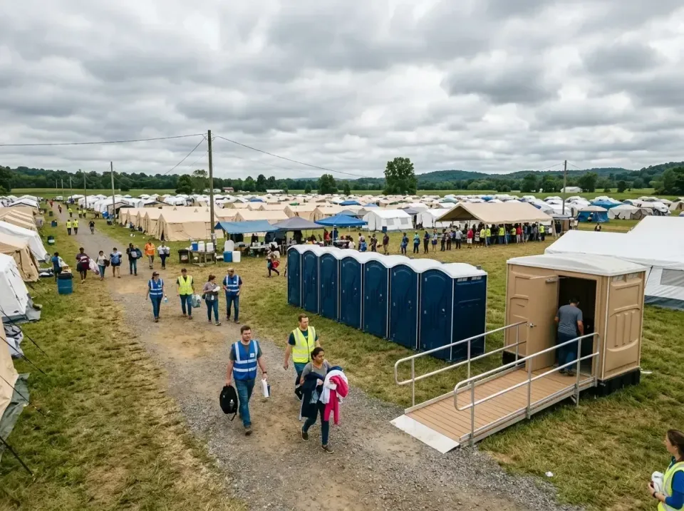 disaster-relief-camp-restrooms-010 — frequently asked questions, Dumpster & Portable Bathrooms Rental in Prairie Ridge, WA
